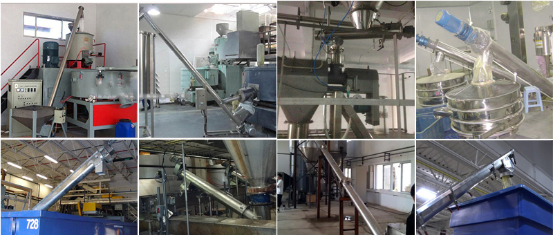 適宜輸送顆粒度較小和粉狀物料，不適宜輸送易變質(zhì)，黏性和易結(jié)塊的物料如：小麥，石墨顆粒，化肥，飼料，膨化食品，醫(yī)藥等。